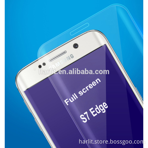 Full Coverage HD Anti Blue Light Tempered Glass Protector Film For Samsung Galaxy S7 Edge Screen Protector Glass Anti Blue Ray